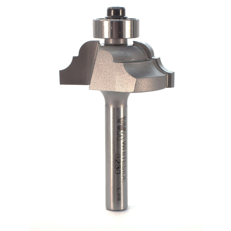 3230 Classical Pattern Router Bit 1/4" SH 5/32" R 1-1/4" D X 1/2" CL X 2-1/8" OL